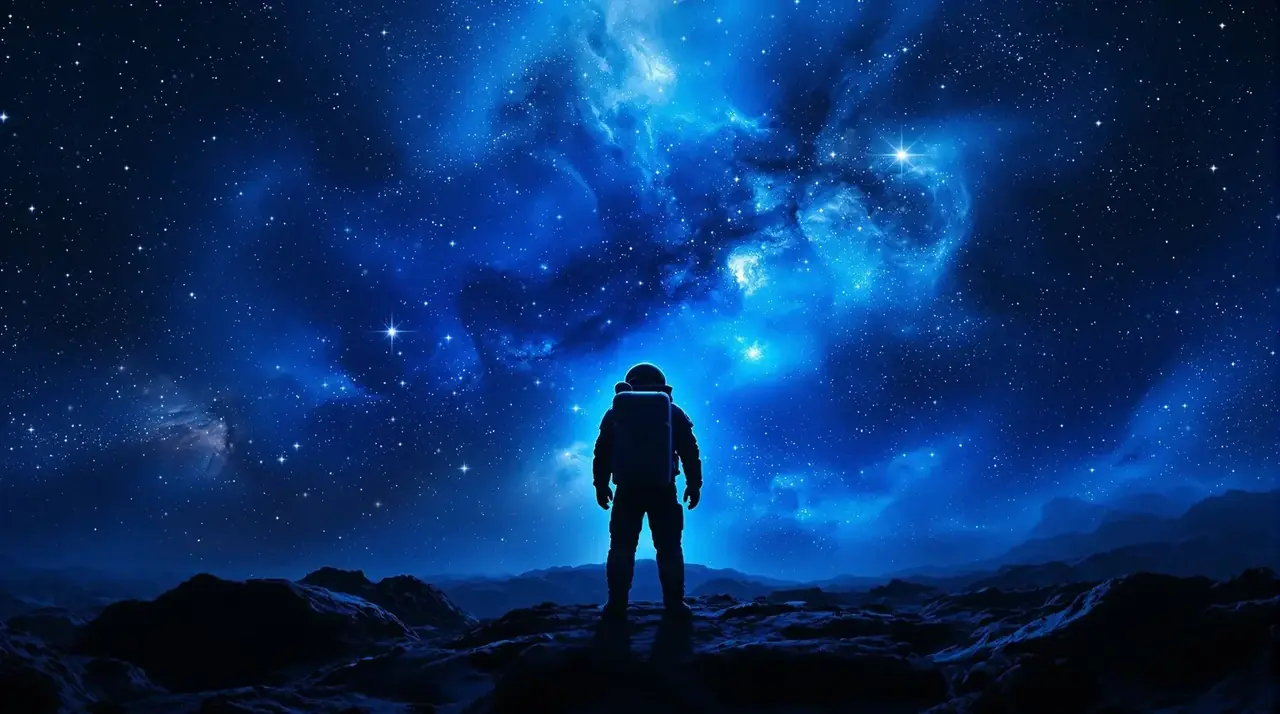 苍穹彼岸 星空主视觉